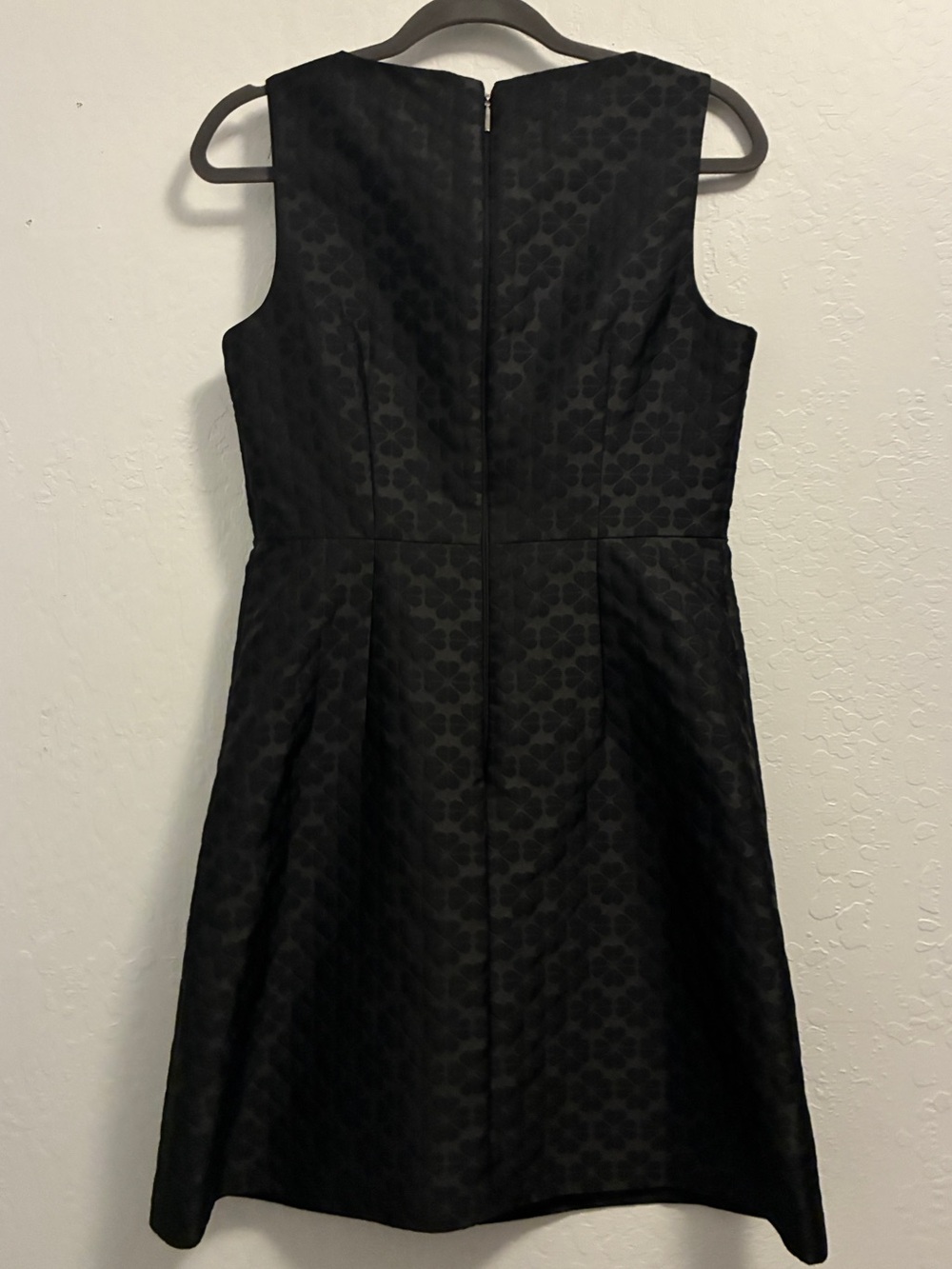 Kate Spade Black Spade flower Jacquard Dress - Picture 9 of 12
